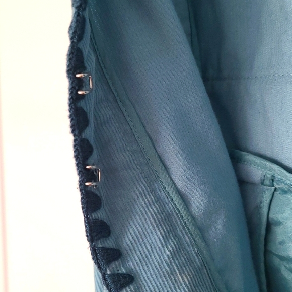 Susana Monaco blue tie vest. Size S. - Picture 3 of 4